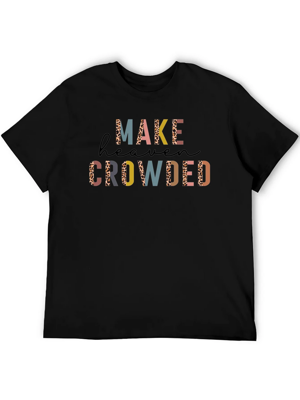 Make Heaven Crowded Graphic Tee - Stylish Christian T-Shirt product image 8