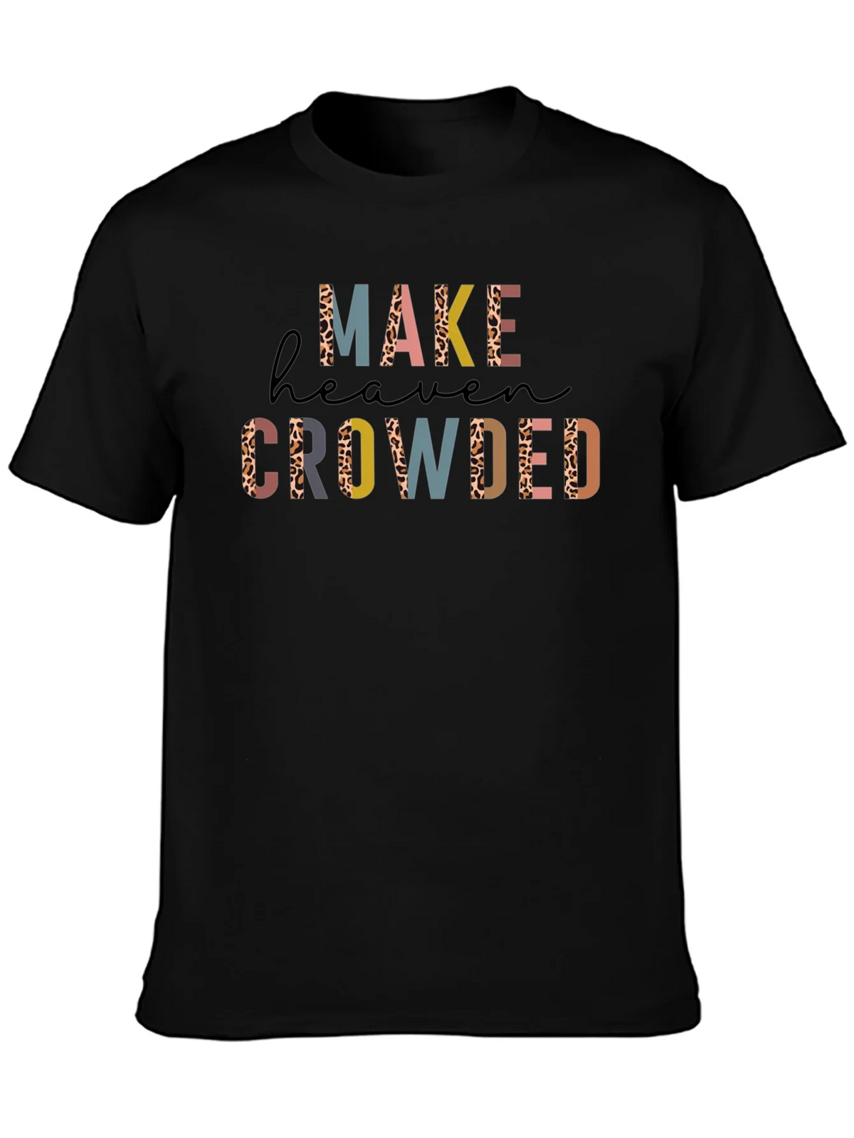 Make Heaven Crowded Graphic Tee - Stylish Christian T-Shirt product image 6