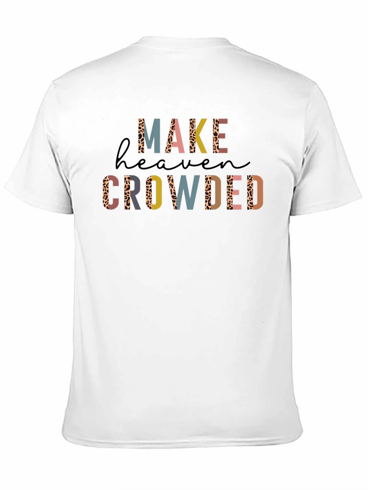 Make Heaven Crowded Graphic Tee - Stylish Christian T-Shirt product image 2