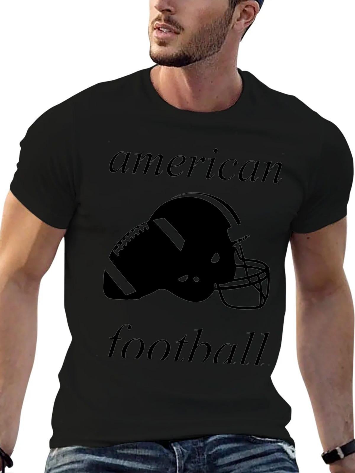 American Football Graphic T-Shirt product image 9