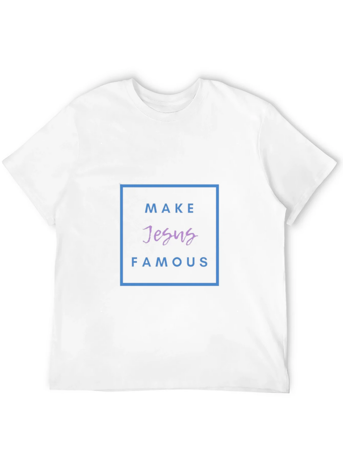 Make Jesus Famous Black T-Shirt product image 3