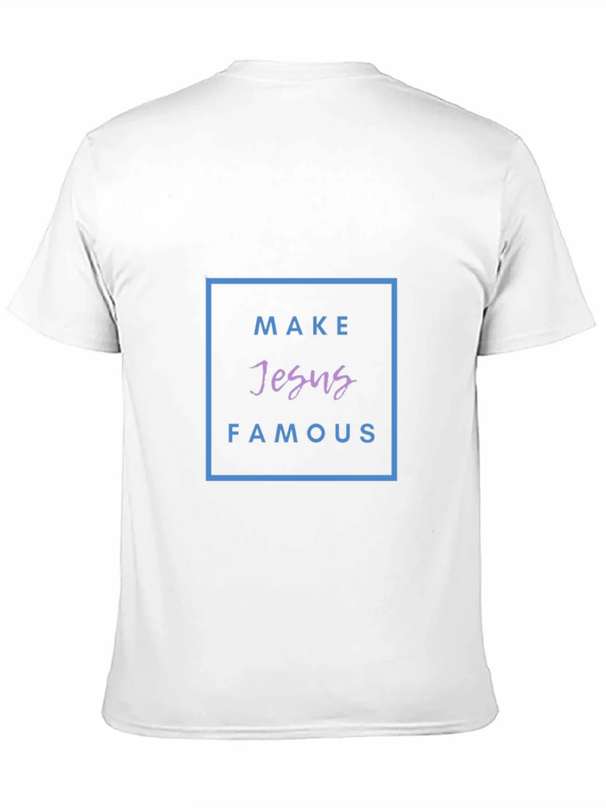 Make Jesus Famous Black T-Shirt product image 2