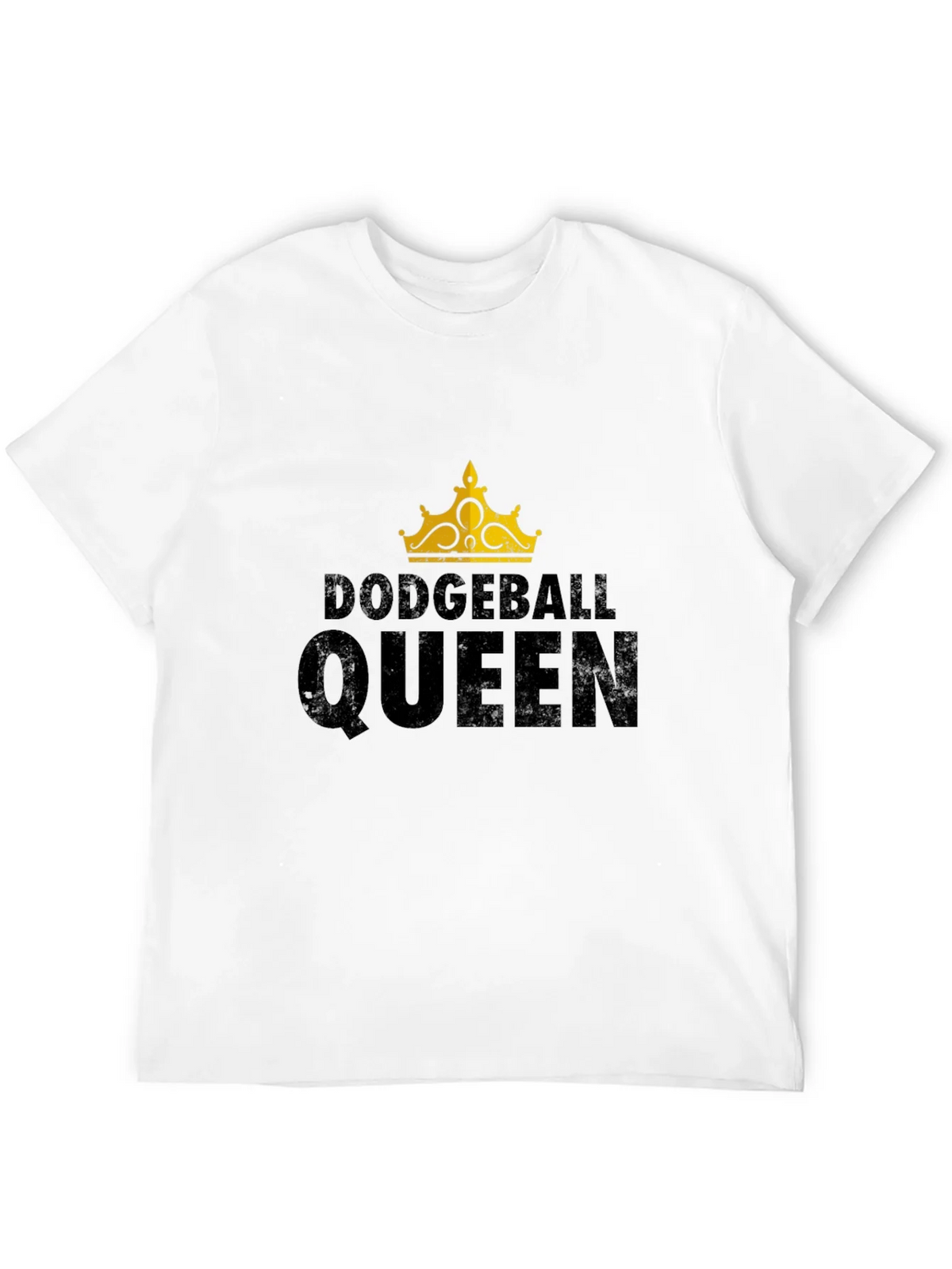 Dodgeball Queen Black Graphic T-Shirt product image 3