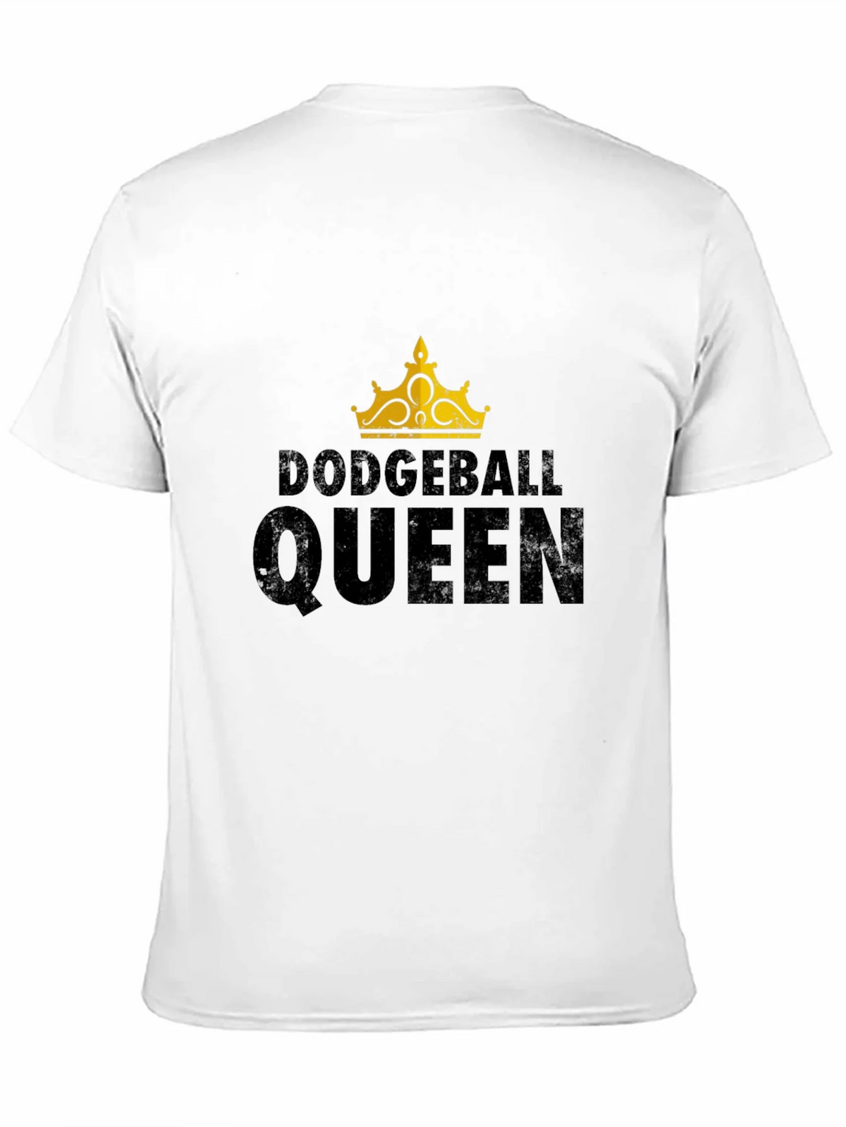 Dodgeball Queen Black Graphic T-Shirt product image 2
