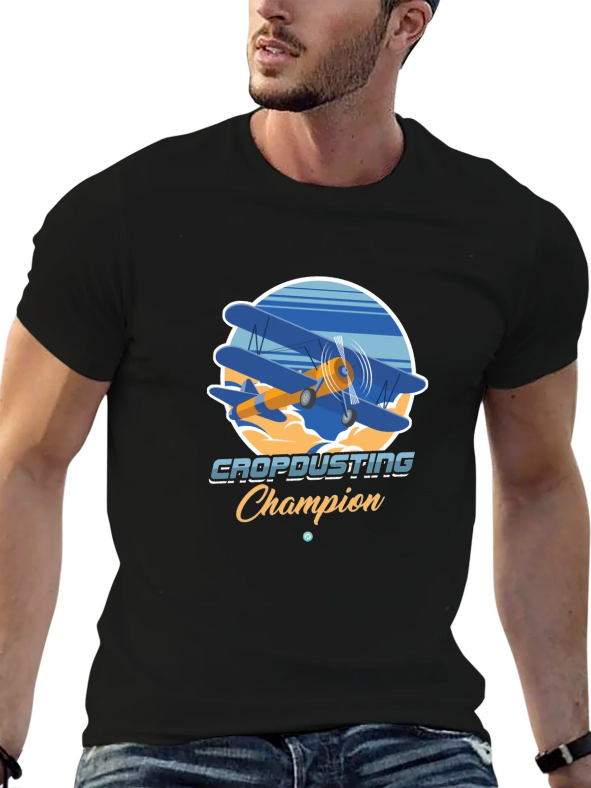 Cropdusting Champion T-Shirt - Aviation Tee product image 9