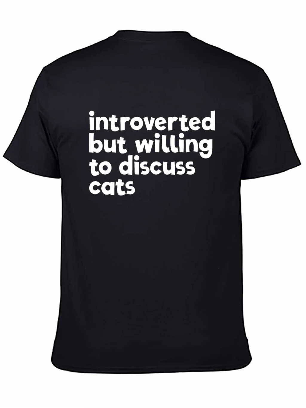 Introverted Cat Lover T-Shirt product image 7