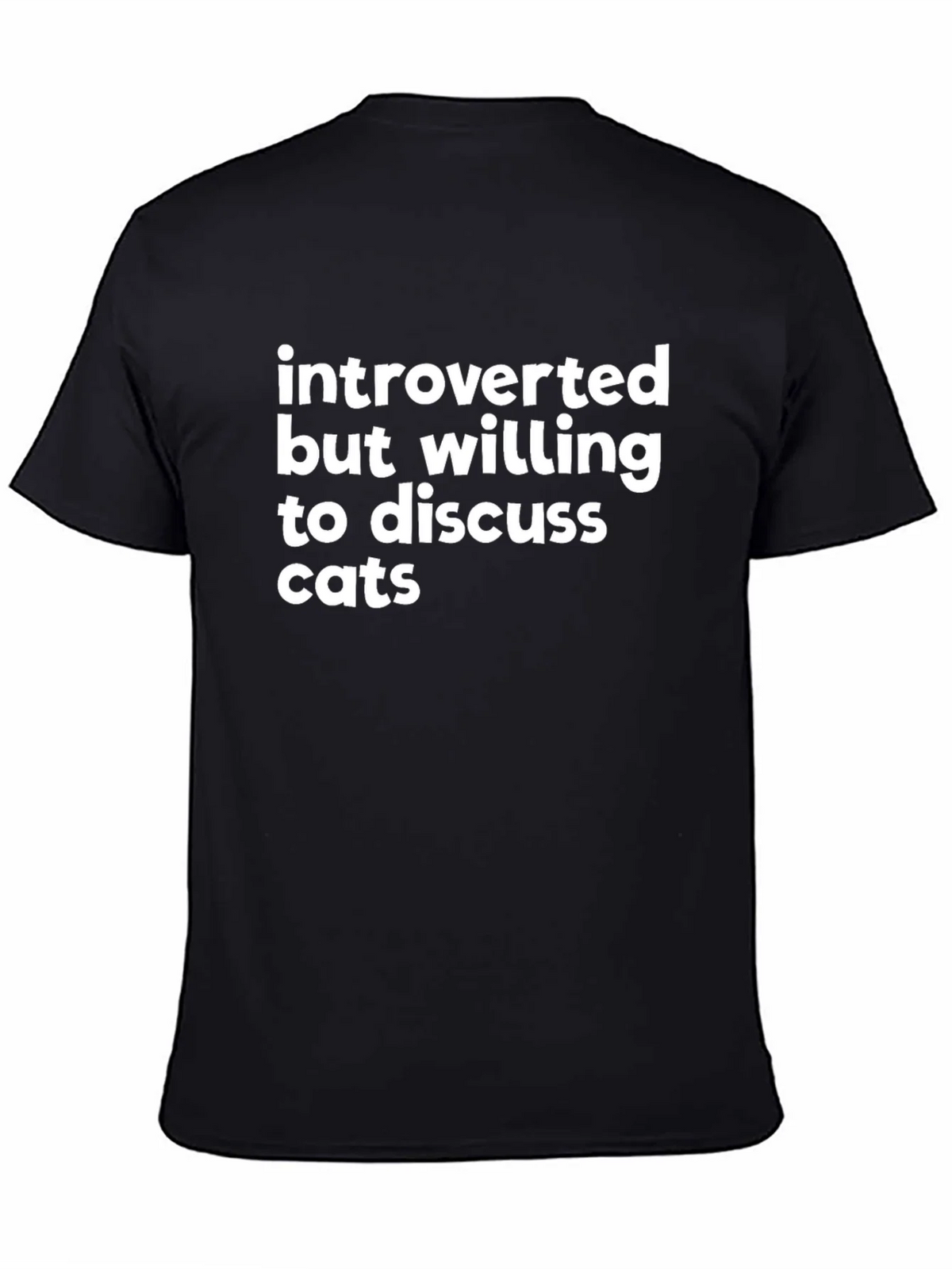 Introverted Cat Lover T-Shirt product image 7