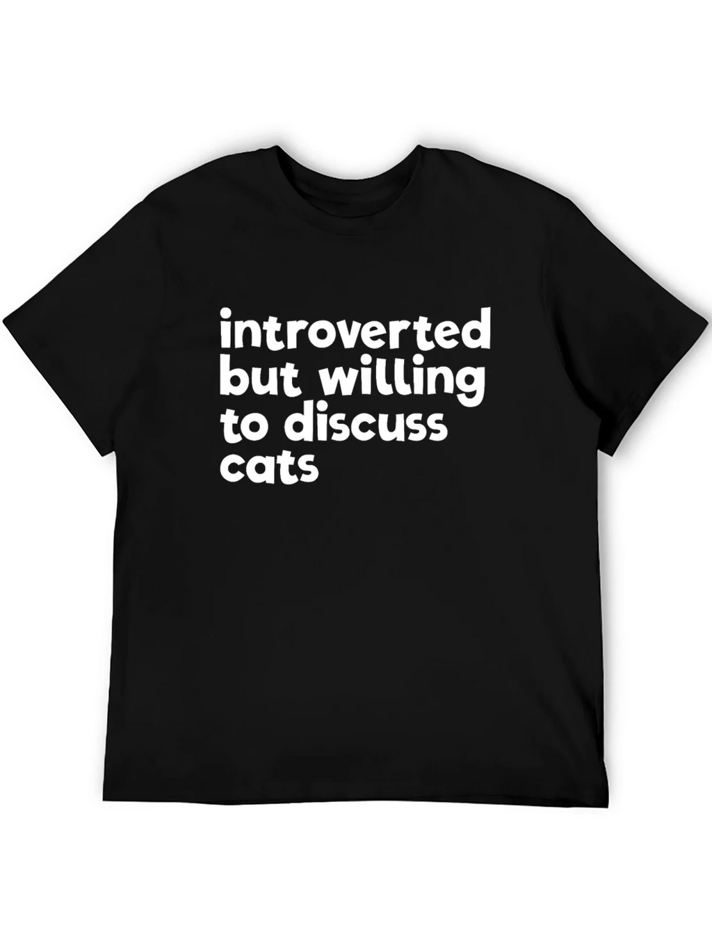 Introverted Cat Lover T-Shirt product image 8