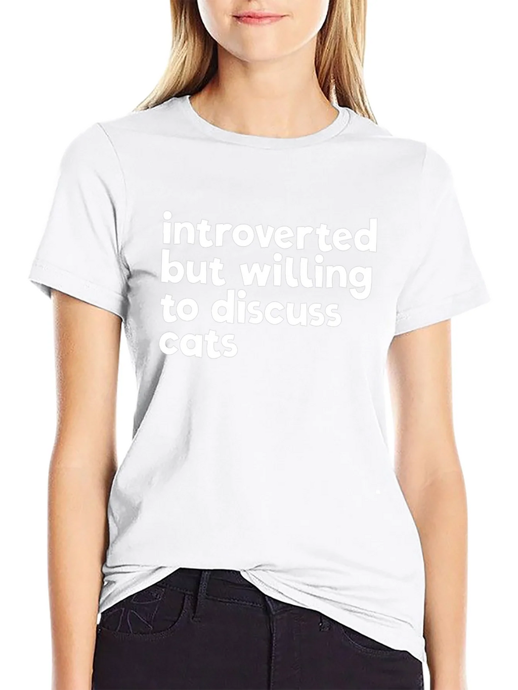 Introverted Cat Lover T-Shirt product image 11