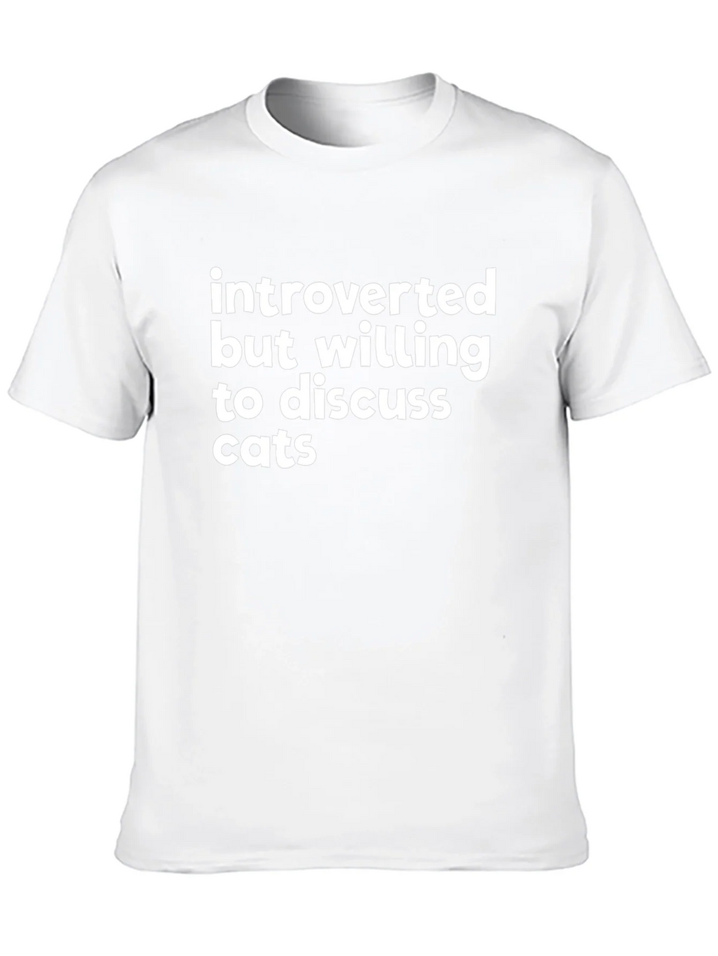 Introverted Cat Lover T-Shirt product image 12
