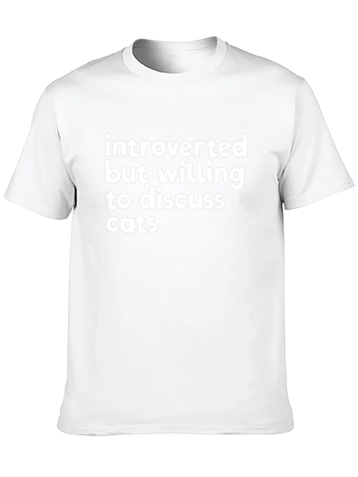 Introverted Cat Lover T-Shirt product image 12