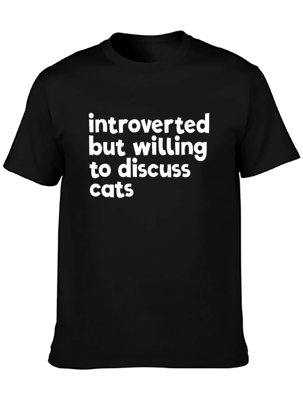 Introverted Cat Lover T-Shirt product image 6