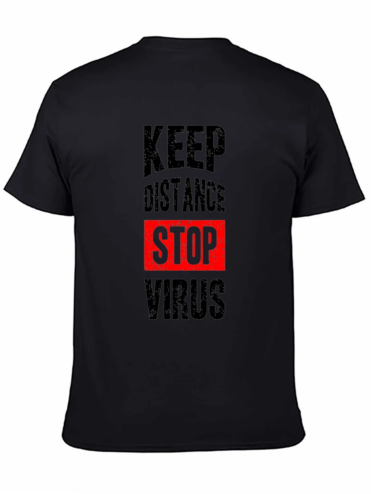 Keep Distance Stop Virus T-Shirt product image 7