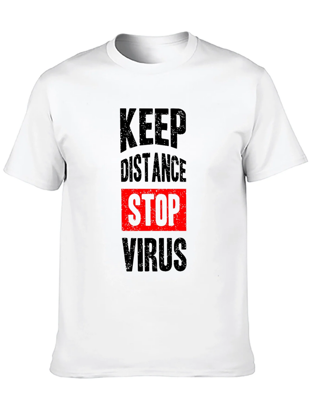 Keep Distance Stop Virus T-Shirt product image 12