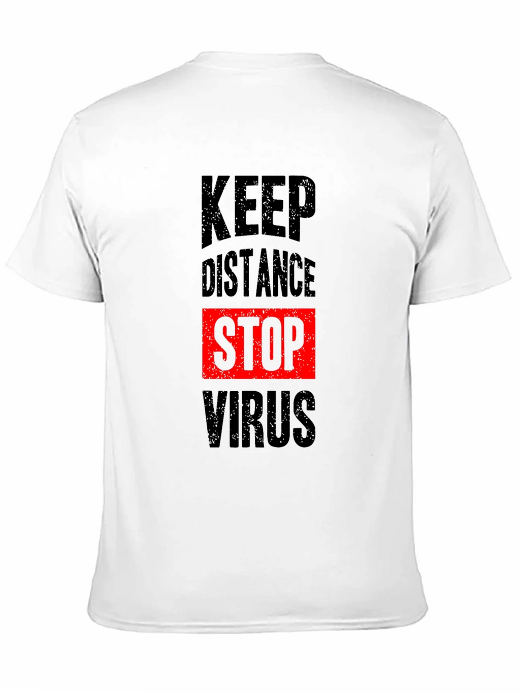 Keep Distance Stop Virus T-Shirt product image 2
