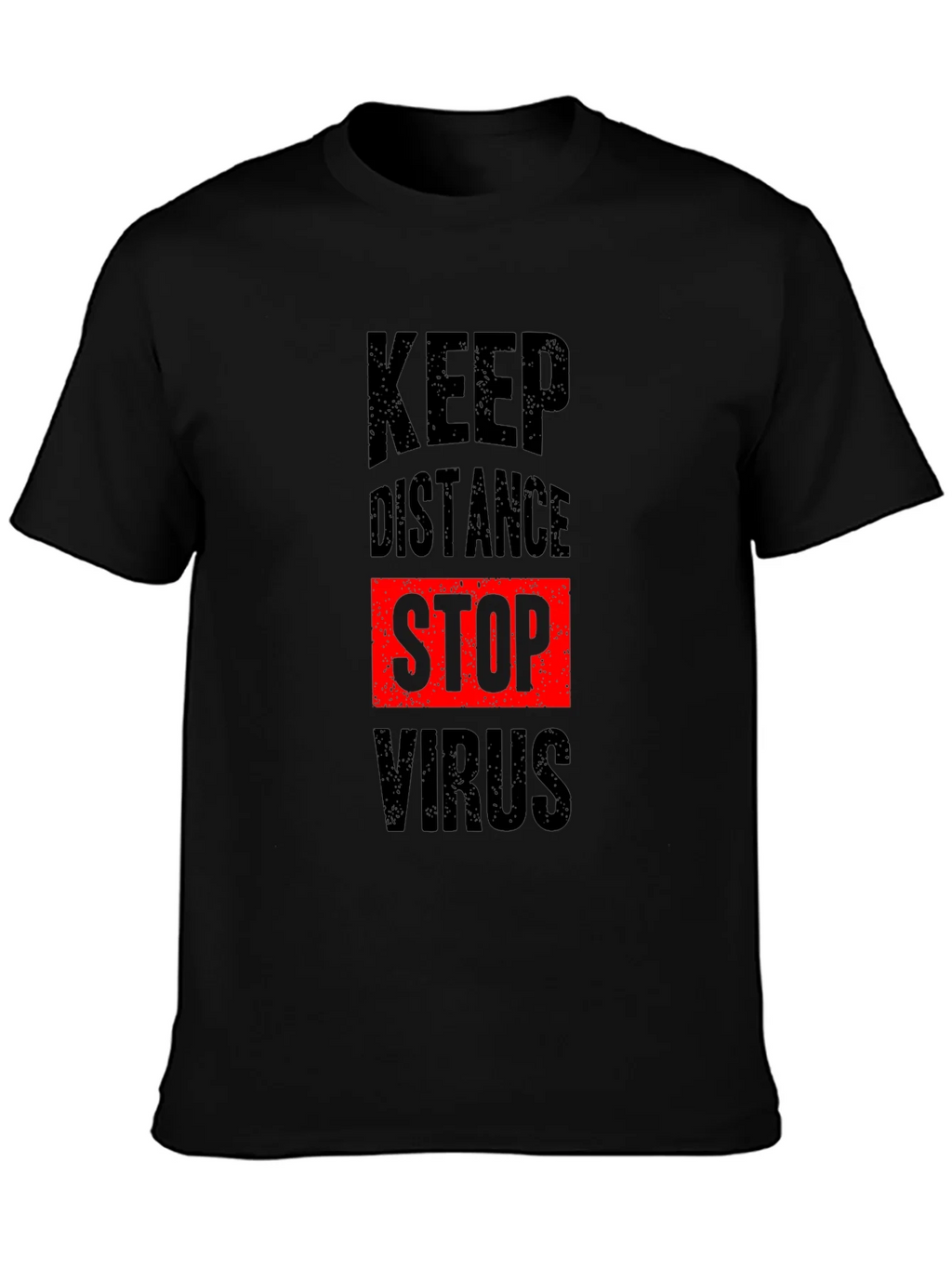 Keep Distance Stop Virus T-Shirt product image 6