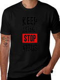 Keep Distance Stop Virus T-Shirt product image 1