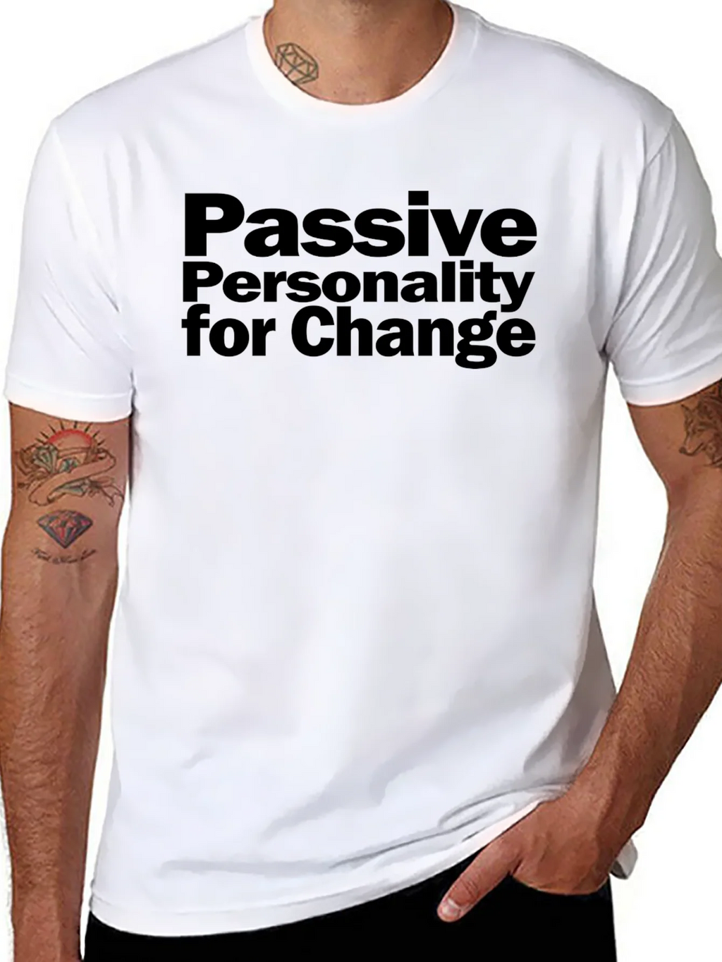 Passive Personality for Change Graphic T-Shirt product image 10