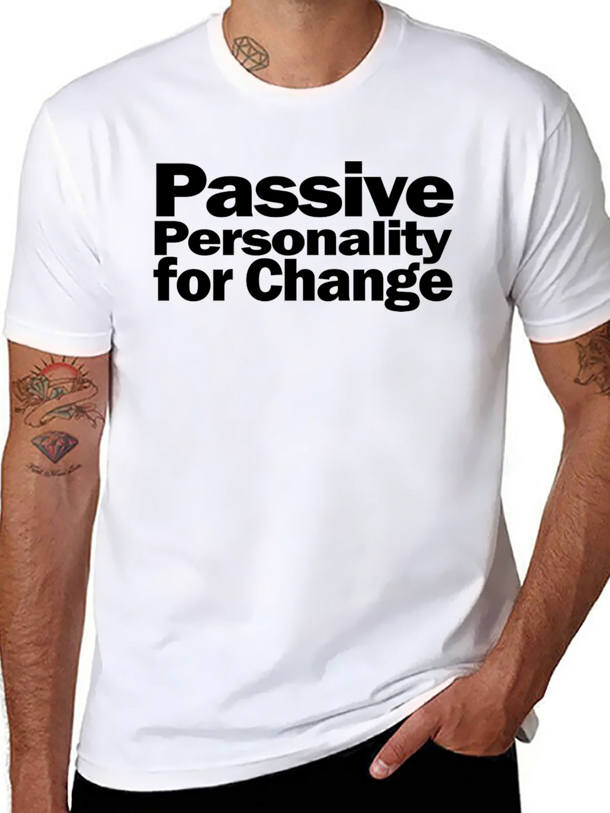 Passive Personality for Change Graphic T-Shirt product image 10