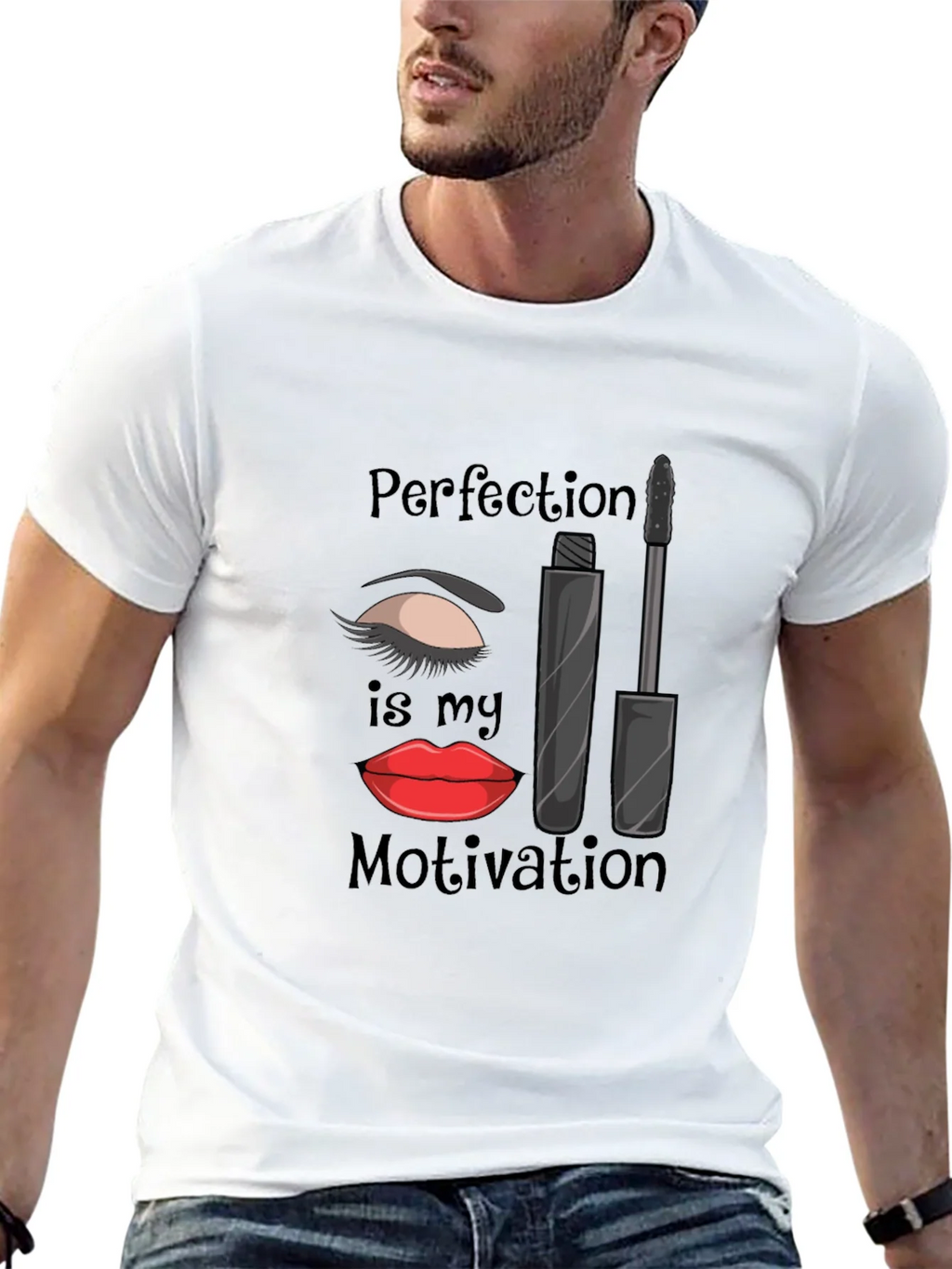 Perfection is My Motivation T-Shirt - Makeup Lover Tee product image 4