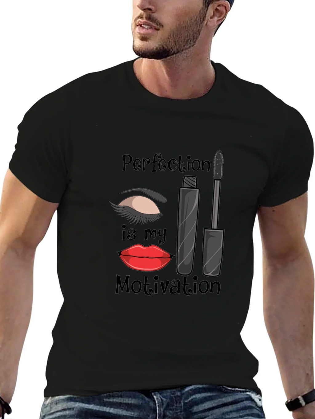 Perfection is My Motivation T-Shirt - Makeup Lover Tee product image 9