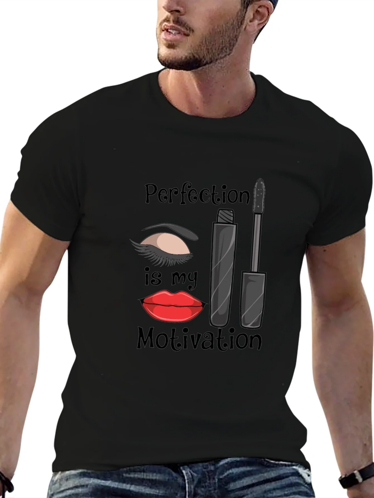 Perfection is My Motivation T-Shirt - Makeup Lover Tee product image 9