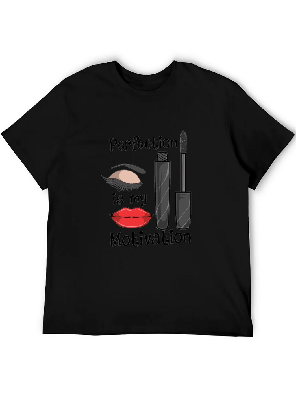 Perfection is My Motivation T-Shirt - Makeup Lover Tee product image 8