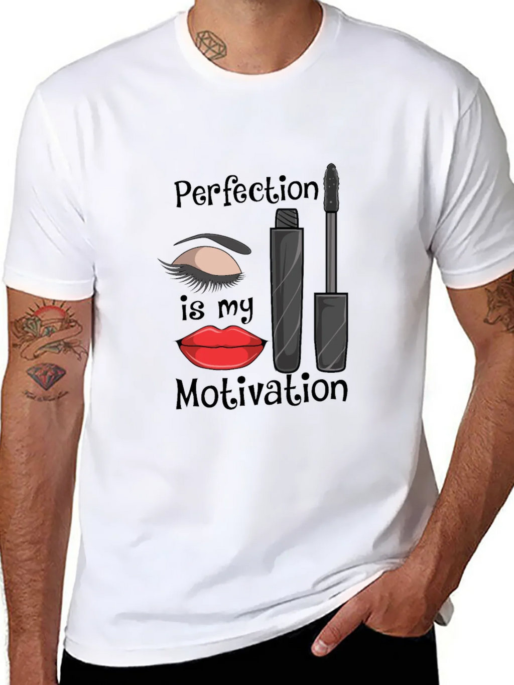 Perfection is My Motivation T-Shirt - Makeup Lover Tee product image 10