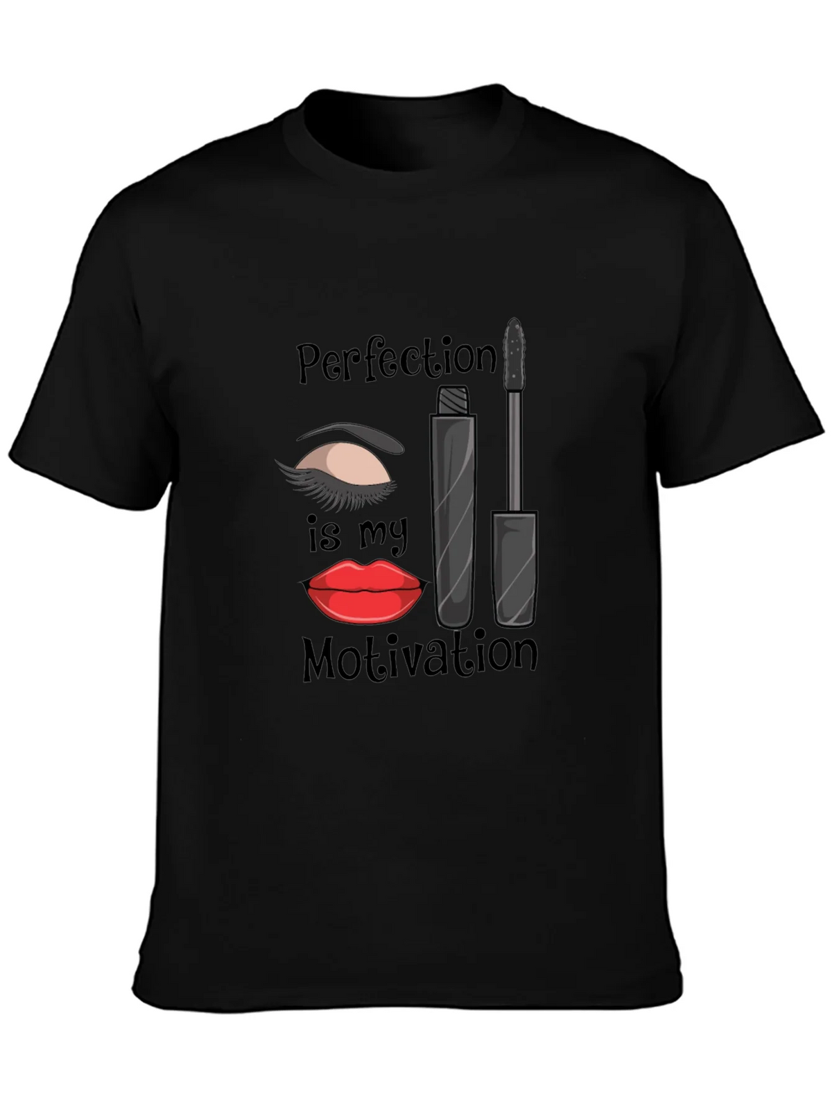 Perfection is My Motivation T-Shirt - Makeup Lover Tee product image 6