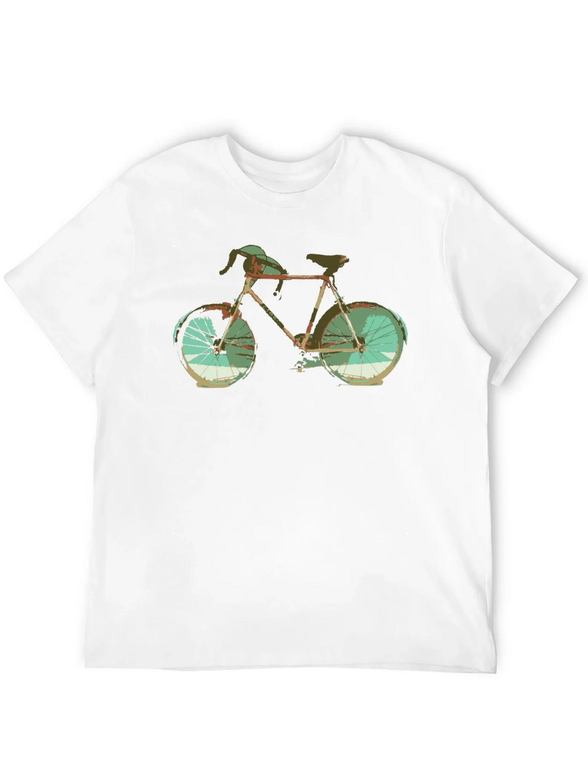Vintage Bicycle Graphic Tee - Retro Style Black T-Shirt product image 3