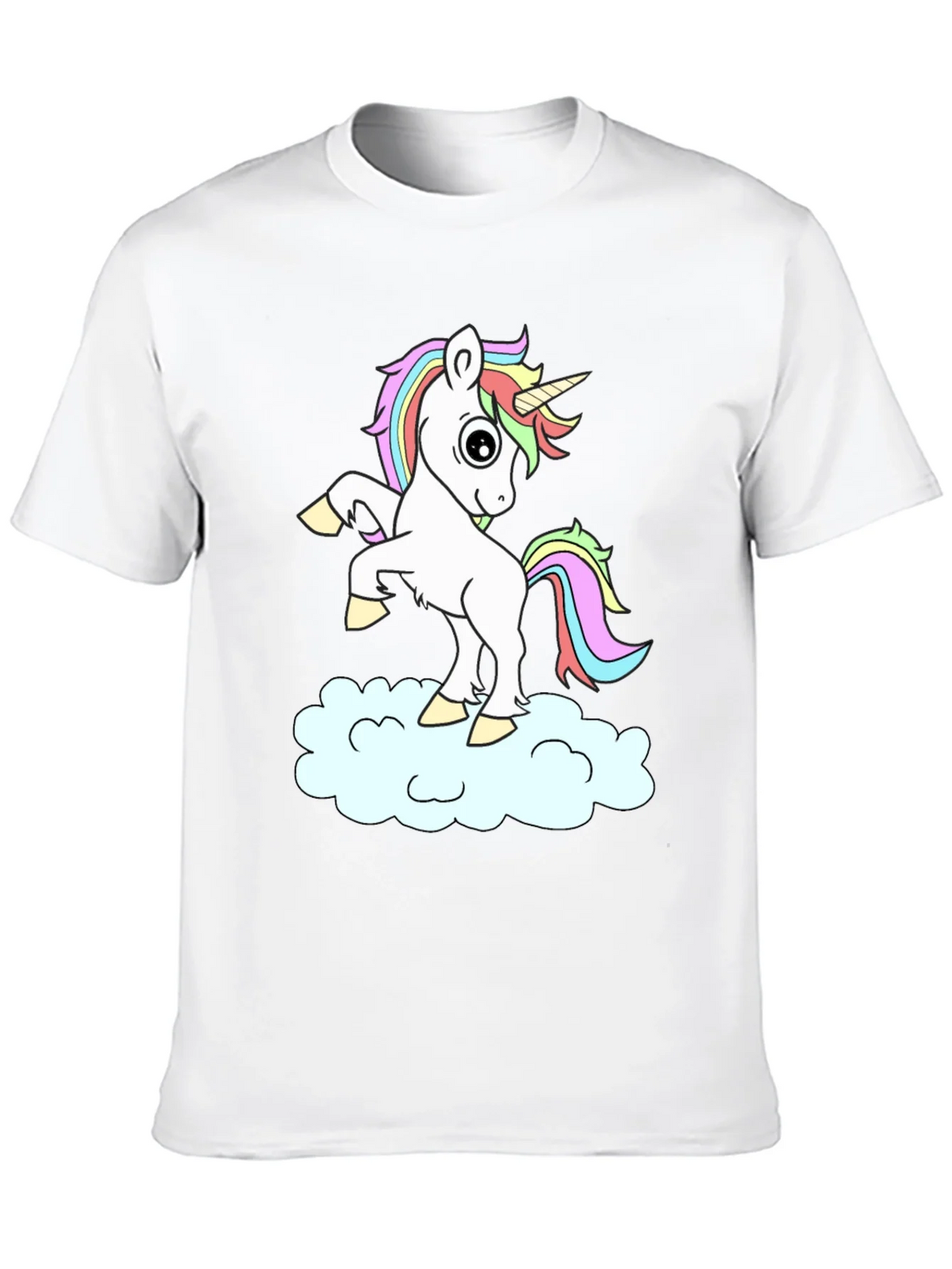 Unicorn Cloud Black T-Shirt product image 12