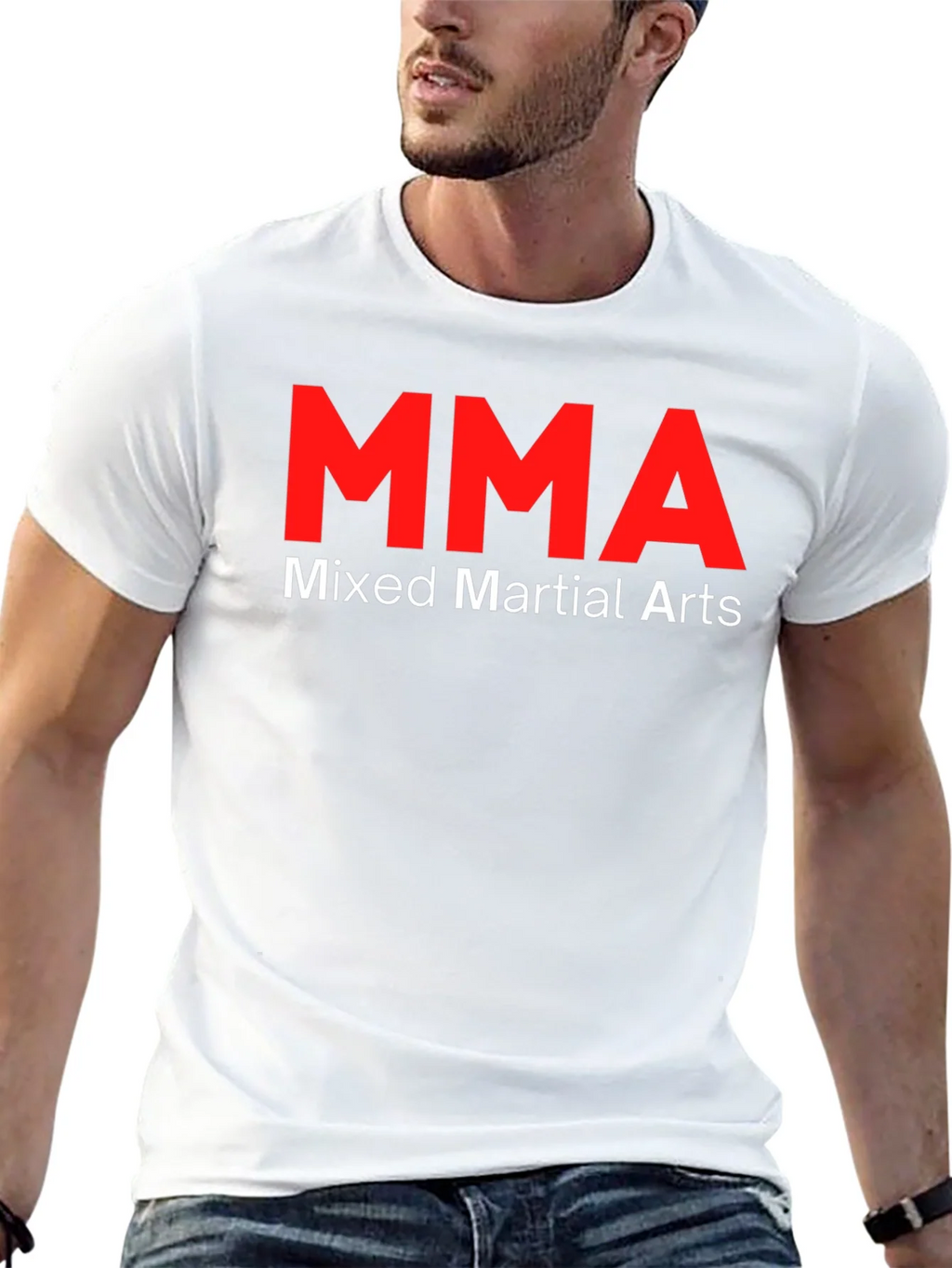 MMA Mixed Martial Arts Black T-Shirt product image 4