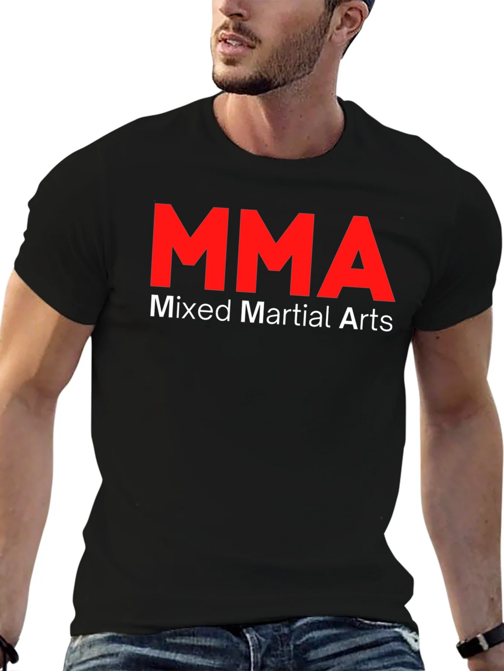 MMA Mixed Martial Arts Black T-Shirt product image 9