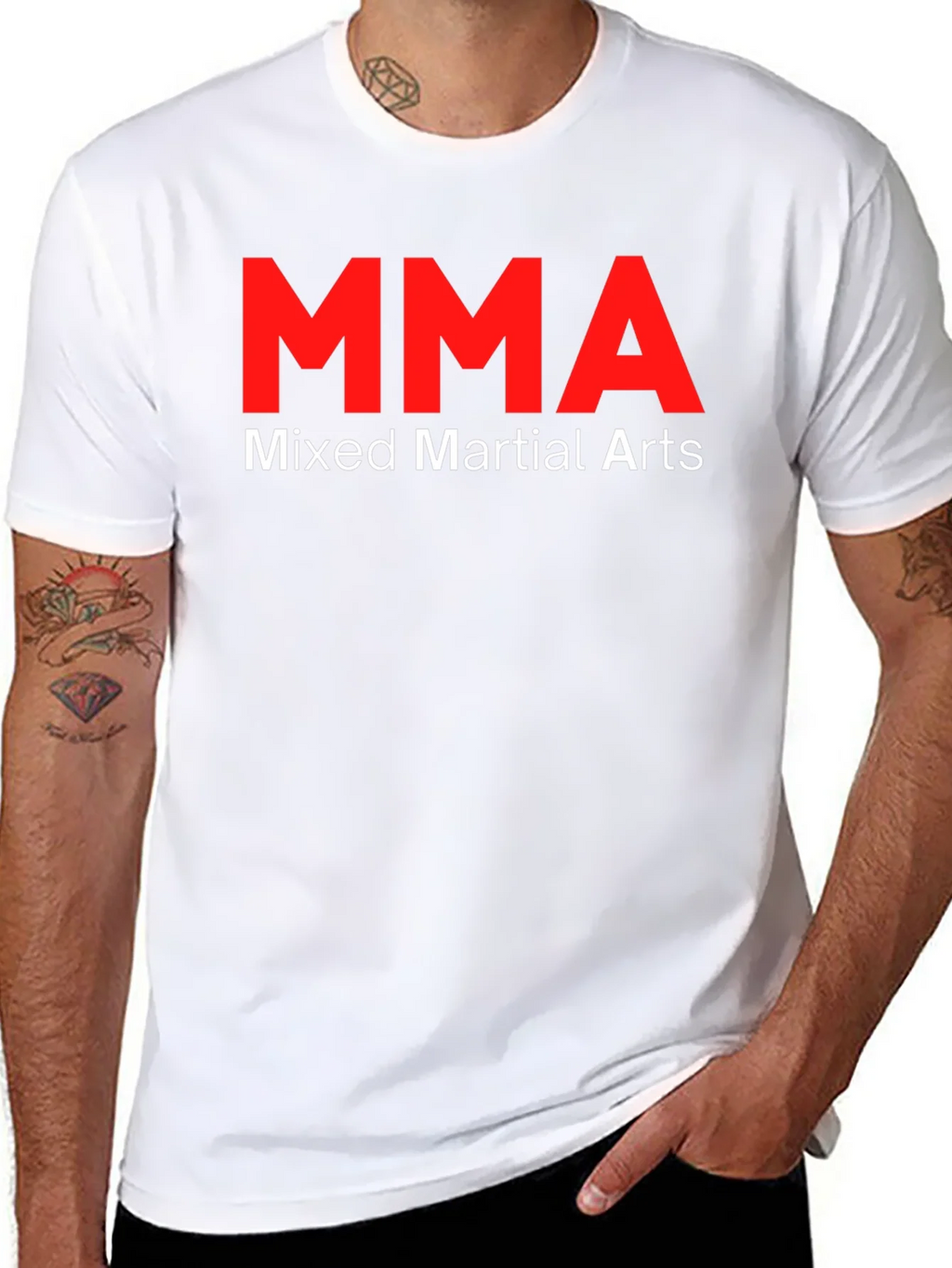 MMA Mixed Martial Arts Black T-Shirt product image 10