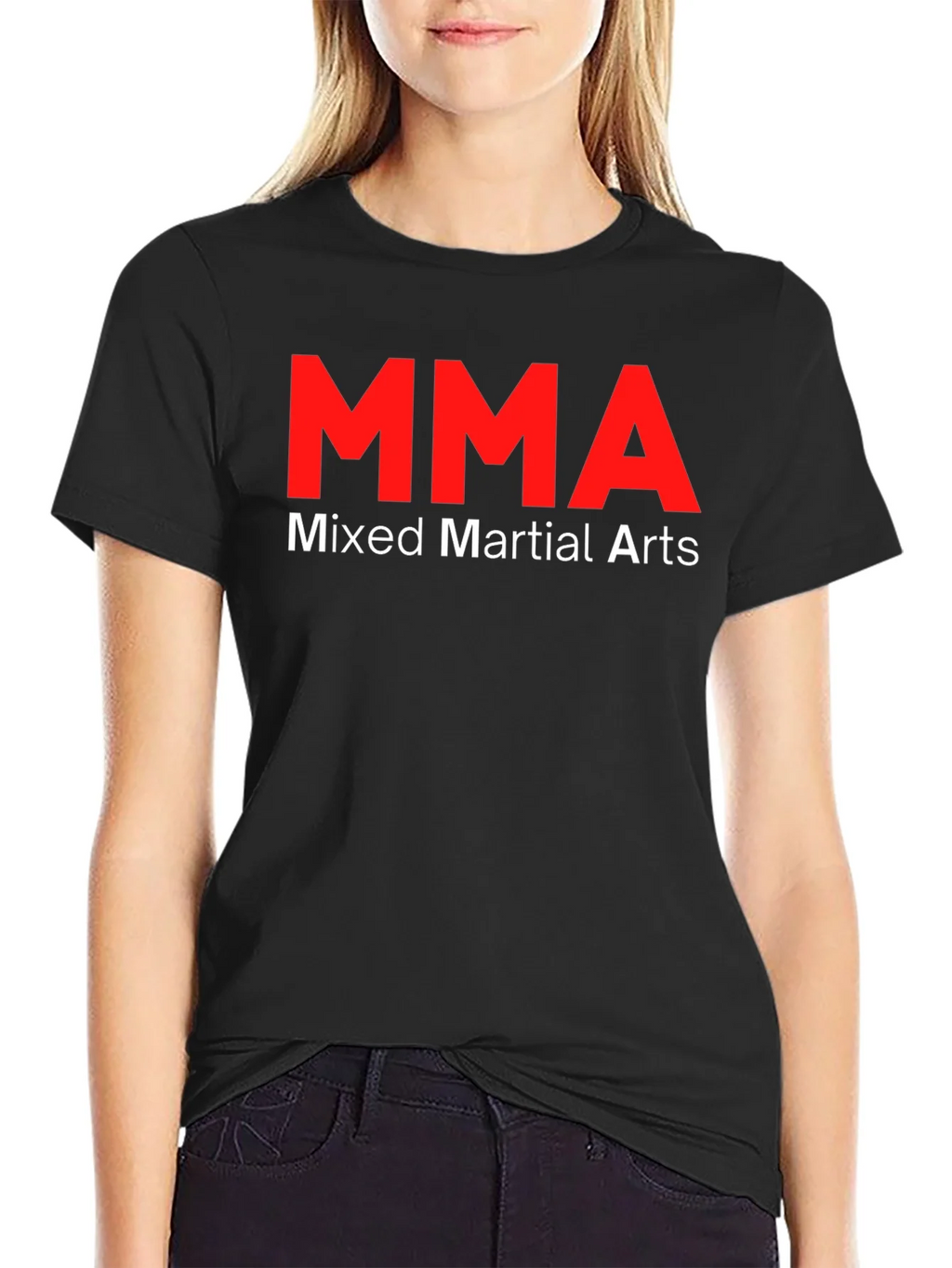 MMA Mixed Martial Arts Black T-Shirt product image 5