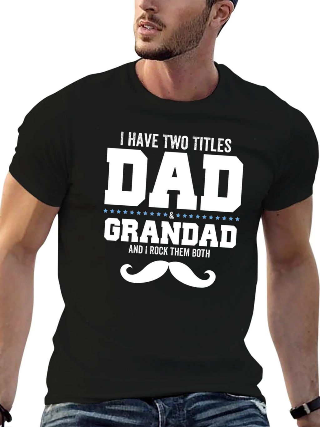 Dad & Grandad T-Shirt - I Rock Them Both! product image 9