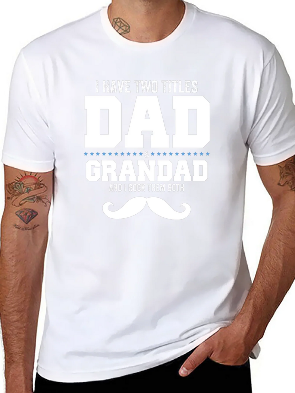 Dad & Grandad T-Shirt - I Rock Them Both! product image 10