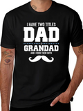 Dad & Grandad T-Shirt - I Rock Them Both! product image 1