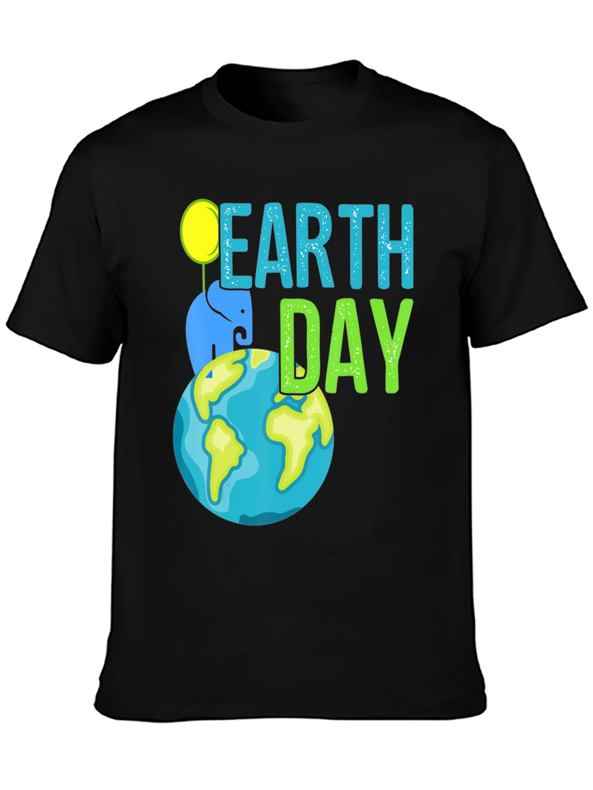 Earth Day Elephant Graphic T-Shirt product image 6
