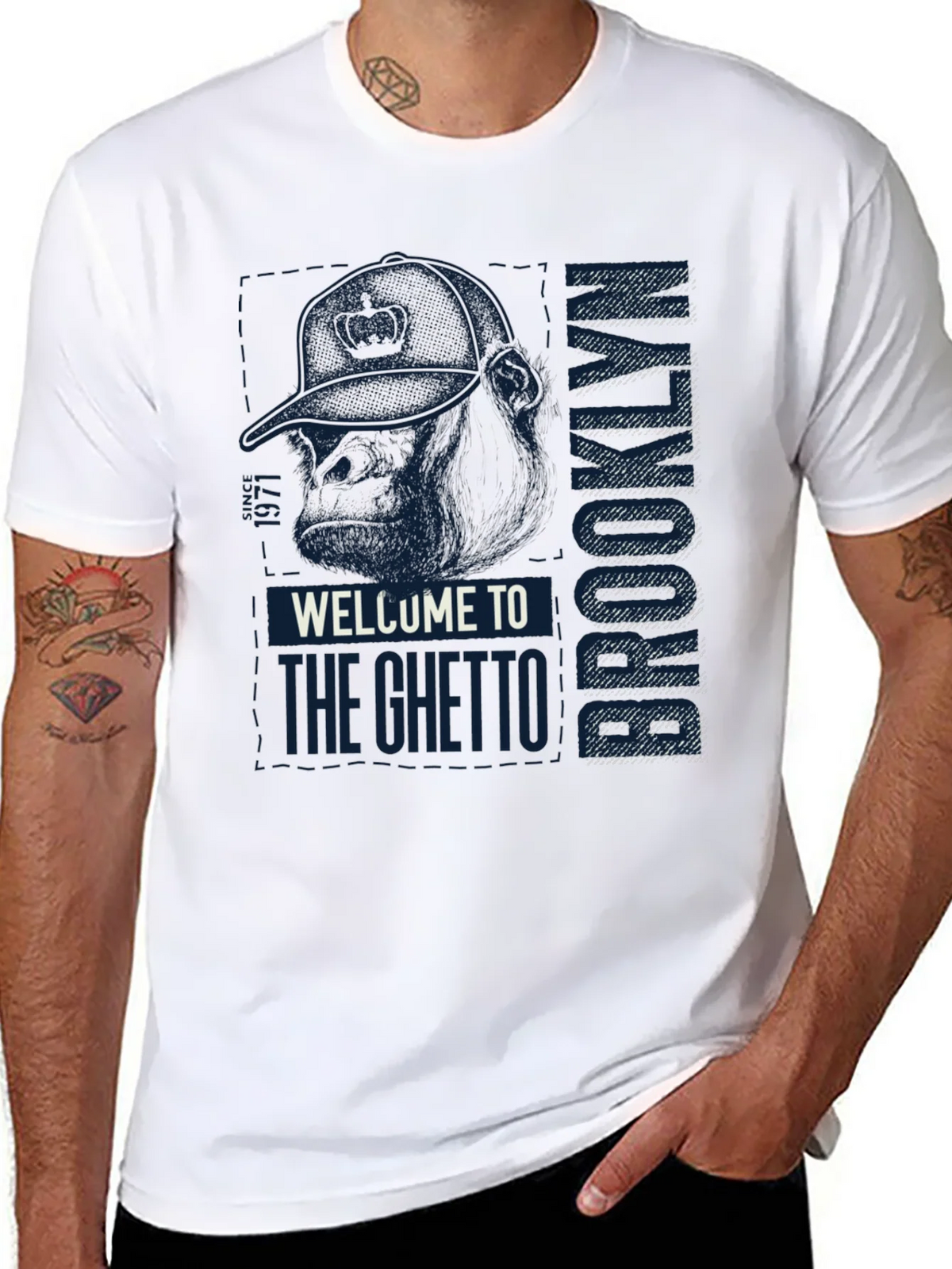 Welcome to the Ghetto T-Shirt product image 10
