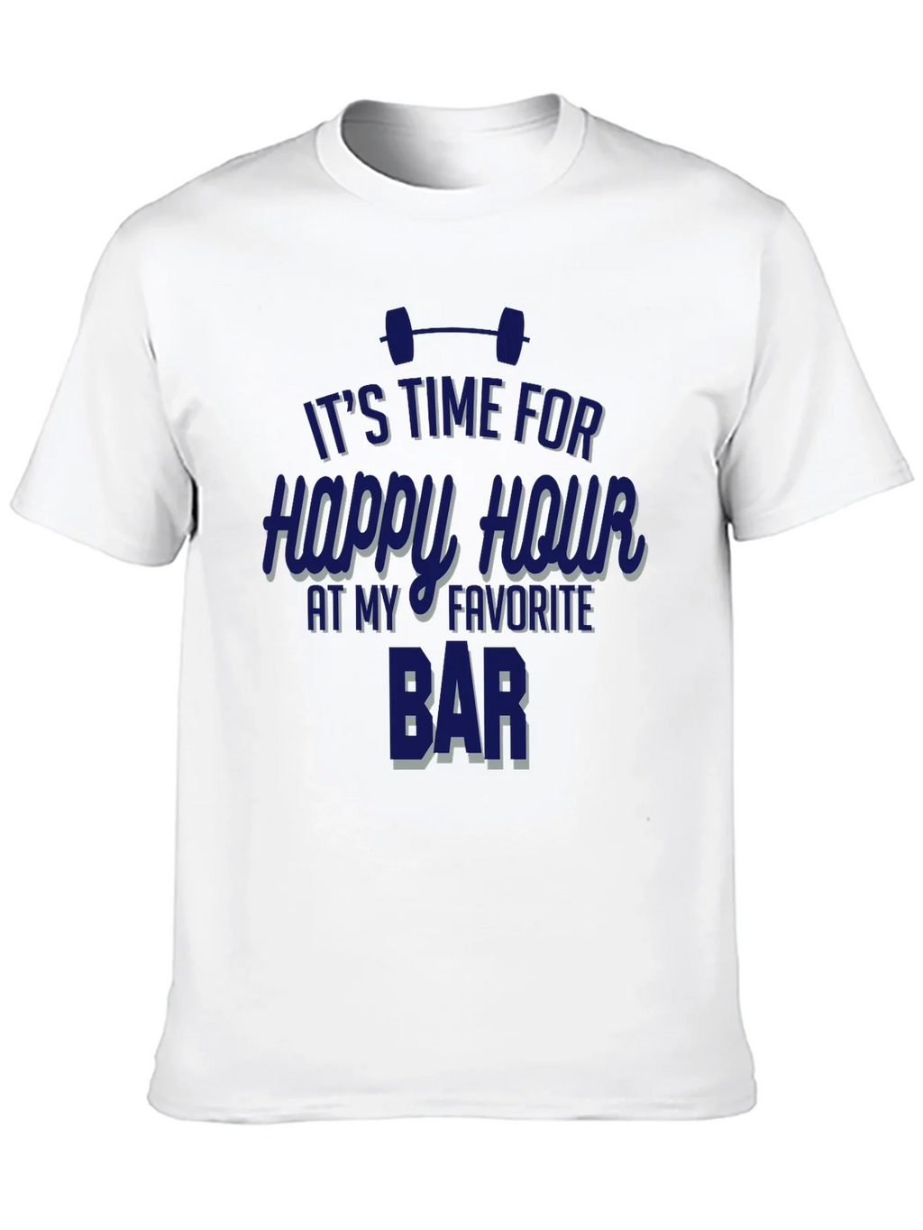 Gym Happy Hour Graphic T-Shirt product image 12