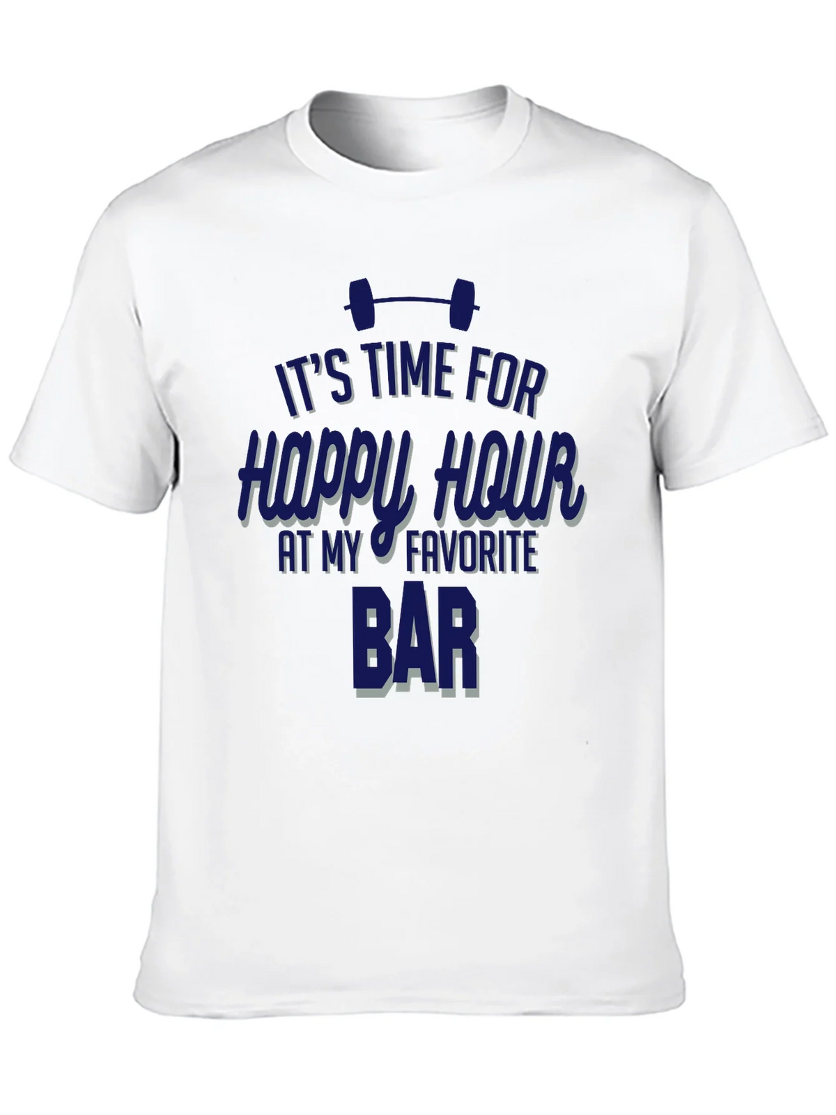 Gym Happy Hour Graphic T-Shirt product image 12