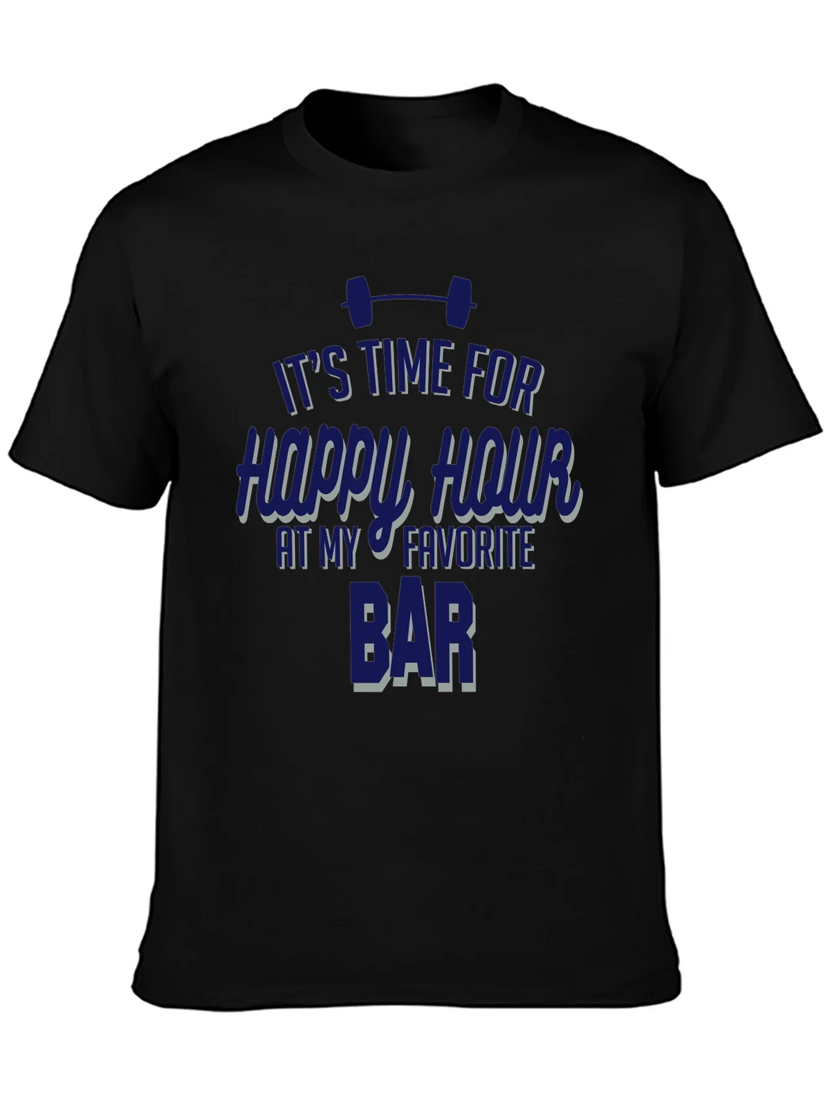 Gym Happy Hour Graphic T-Shirt product image 6