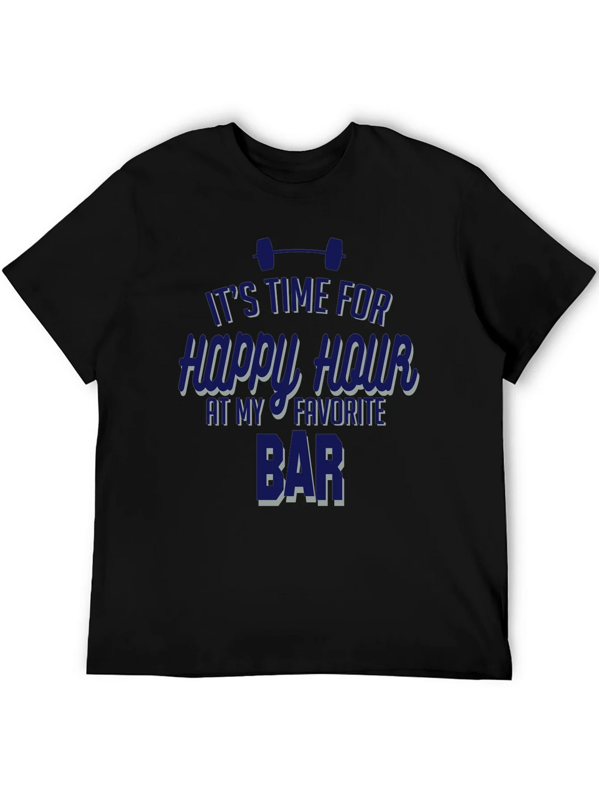 Gym Happy Hour Graphic T-Shirt product image 8