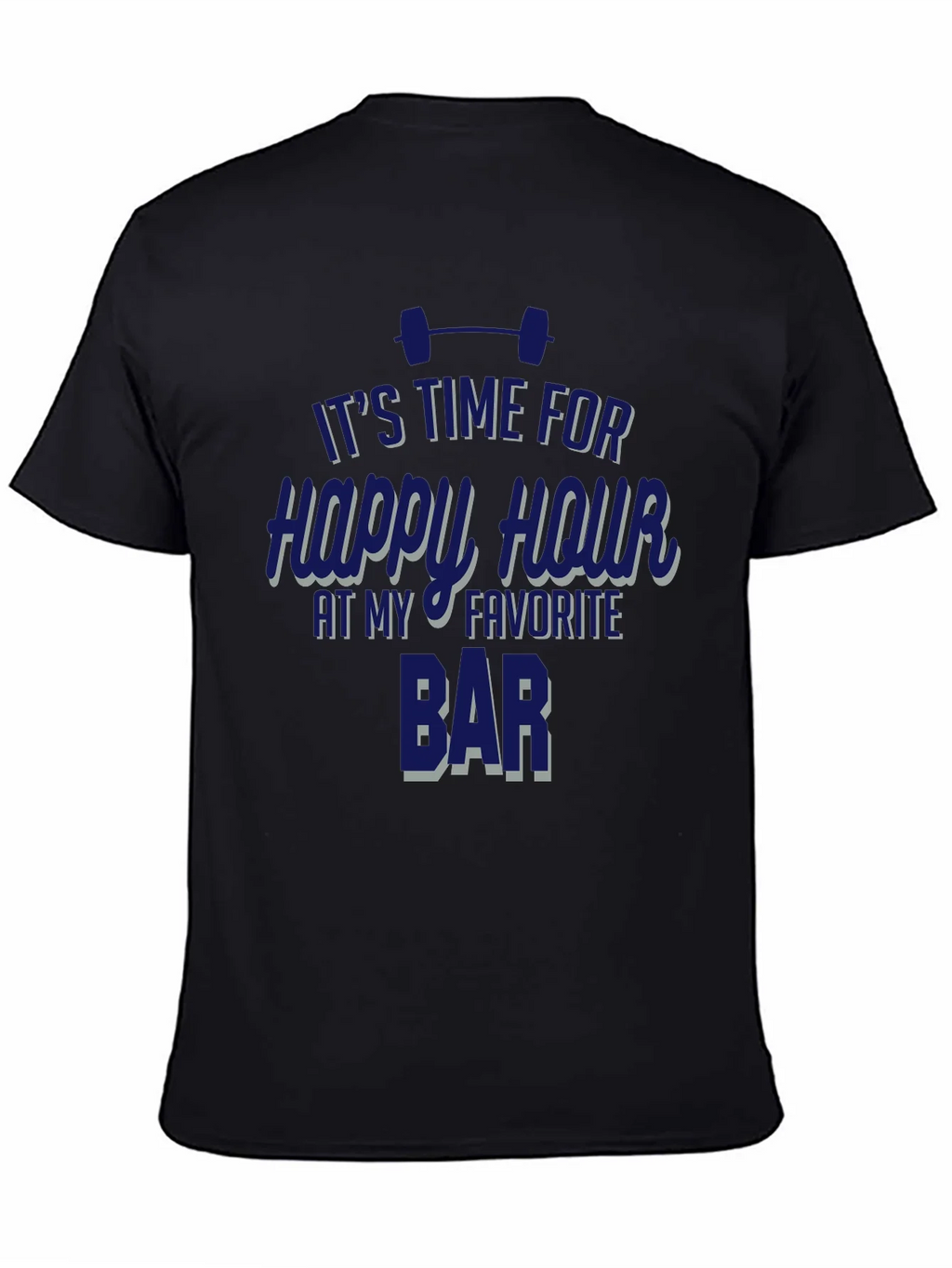 Gym Happy Hour Graphic T-Shirt product image 7