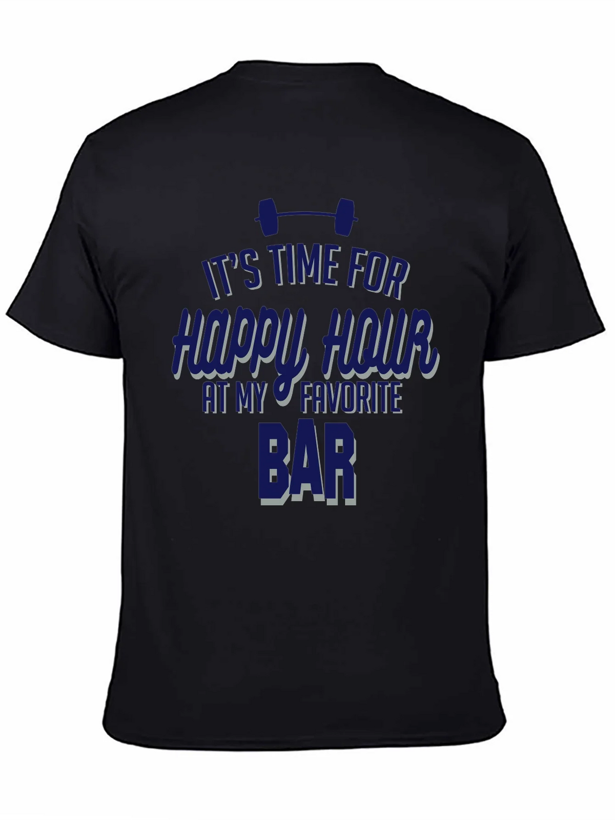 Gym Happy Hour Graphic T-Shirt product image 7