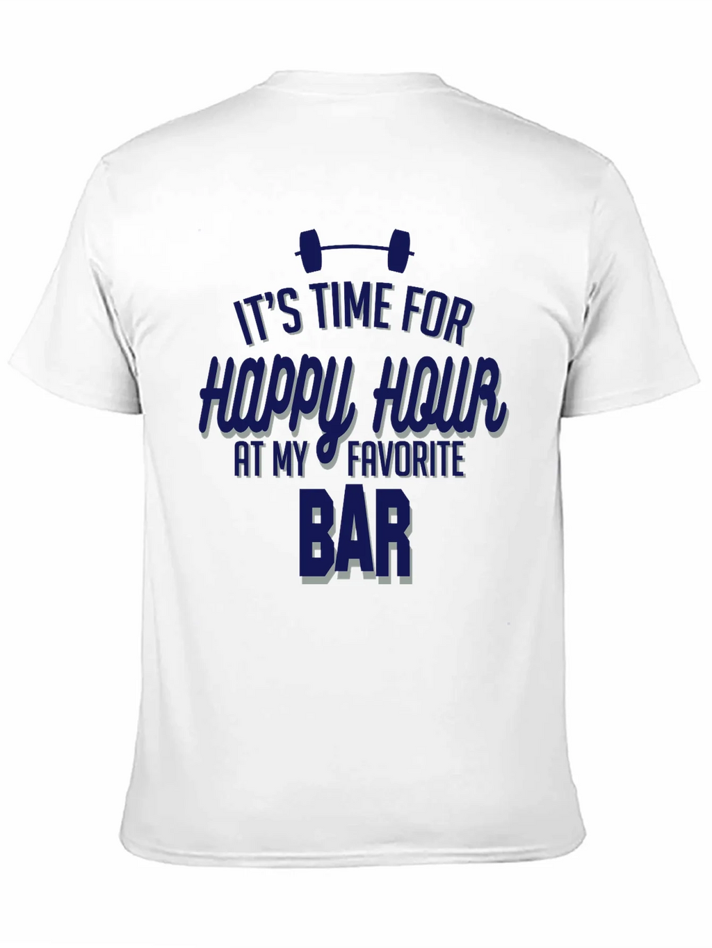 Gym Happy Hour Graphic T-Shirt product image 2