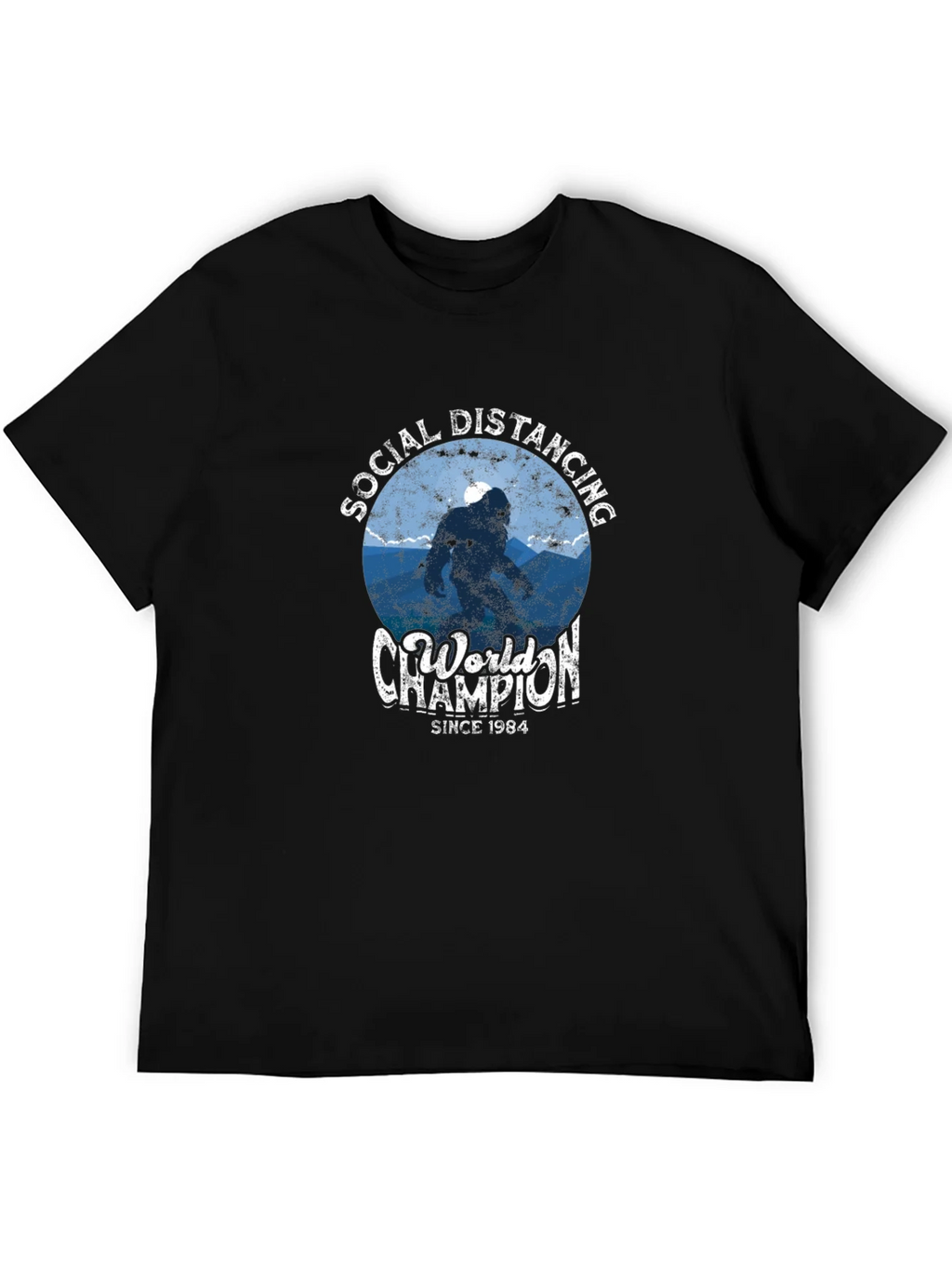 Social Distancing World Champion Graphic Tee product image 8