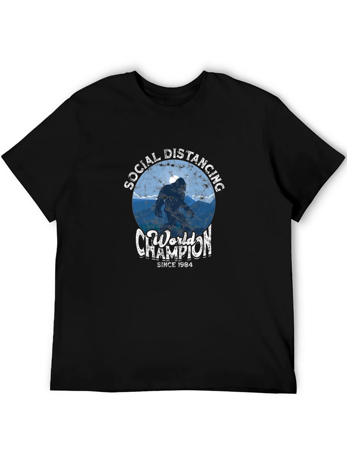 Social Distancing World Champion Graphic Tee product image 8