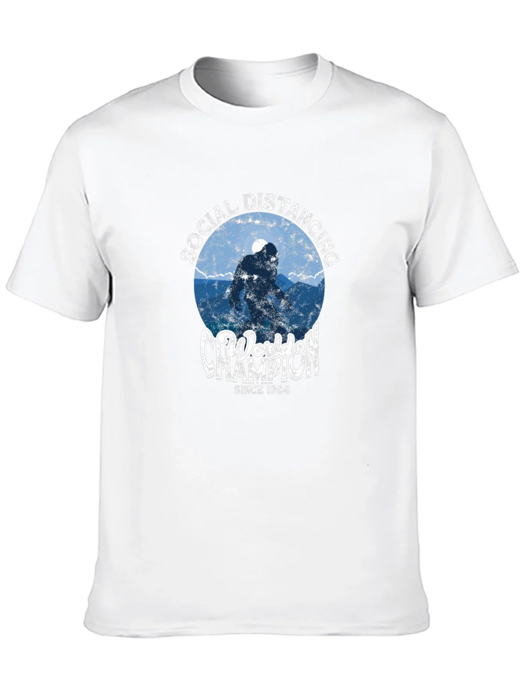 Social Distancing World Champion Graphic Tee product image 12